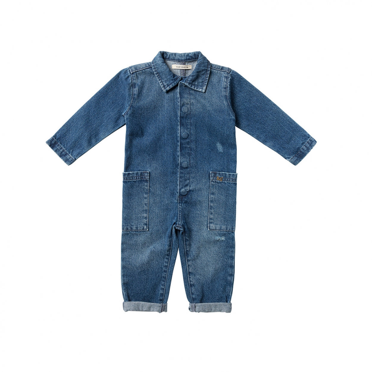 Faysal spijkerstof jumpsuit voor jongens Shop nu Your Wishes