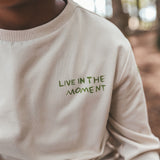 In The Moment | Relaxed Longsleeve | Honeycomb