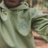 Smiles | Hooded Sweater | Fern Green