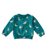 Geese | Oversized Sweater | Deep Lake
