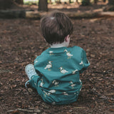 Geese | Oversized Sweater | Deep Lake
