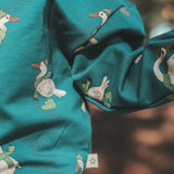 Geese | Oversized Sweater | Deep Lake