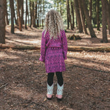 Carré | Blouse Dress | Purple Wine