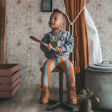 Stripe | Fitted Pants | Multicolor