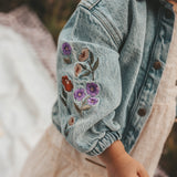 Stretch Denim | Denim Jacket | Sky Blue