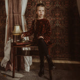 Huyen | Glitter Mesh | Rosebud