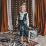 Sequin | Velvet Skirt | Insignia Blue