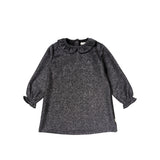 Glitter | Collar Dress | Black