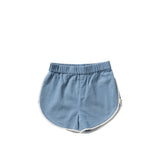 Chambray | Shorts | Light Blue