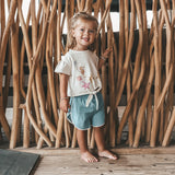 Chambray | Shorts | Light Blue