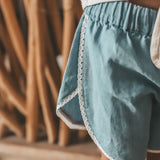Chambray | Shorts | Light Blue