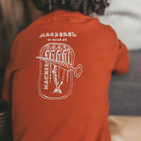 Mackarel | Relaxed Tee | Barn Red