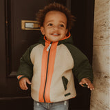 Olaf | Teddy jacket | Multicolor