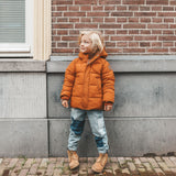 Orion | Long Puffer | Dark Orange