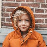 Orion | Long Puffer | Dark Orange