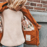 Orion | Long Puffer | Dark Orange