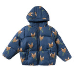 Fox | Puffer Coat | Blue Wing Tale