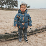 Fox | Puffer Coat | Blue Wing Tale