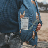 Fox | Puffer Coat | Blue Wing Tale