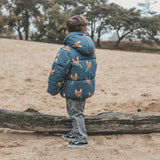 Fox | Puffer Coat | Blue Wing Tale