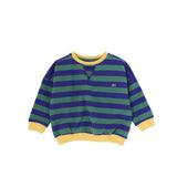 Stripe French Knit | Sweater | Bottle Green