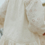Juniper | Schiffly | Ecru