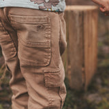 Stretch Twill | Cargo Pants | Chai