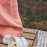Linnen | Wide Leg Pants | Brandied Apricot