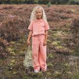 Linnen | Wide Leg Pants | Brandied Apricot