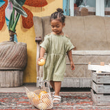 Broderie | Off Shoulder Dress | Sage
