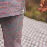 Glitter | Flared Legging | Grape Juice