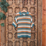 Crochet | Casual Polo | Multicolor