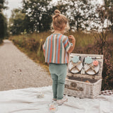 Multi Stripes | Cropped Tee | Multicolor