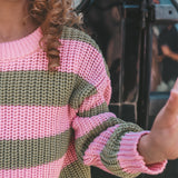 Stripe Knit | Chunky Sweater | Multicolor