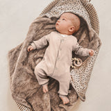 Cheetah | Teddy Swaddle | Nude