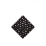 Wild Cheetah | Teddy Swaddle | Black