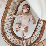 Fitted Wrap Romper | Solid | Rugby Tan