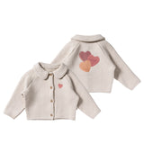 Quilted Jersey | Cardigan | Oyster Gray