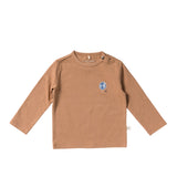 Solid | Fitted Longsleeve | Indian Tan