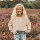 Knit | Oversized Sweater | Sand