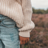 Knit | Oversized Sweater | Sand