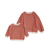 10% bundel: Stripe sweater Mosstone Mom & Mini