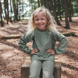 Glitter | Raglan Top | Olive Branch