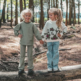 Glitter | Flared Legging | Olive Branch