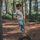 Denim | Patchwork Jeans | Denim Blue