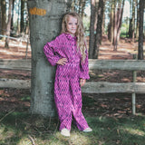 Carré | Wide Leg Pants | Purple Wine