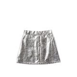 Space | Mini Skirt | Silver