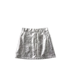 Space | Mini Skirt | Silver