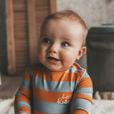 Stripe | Fitted Romper | Multicolor