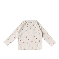 Horse | Wrap Cardigan | Birch